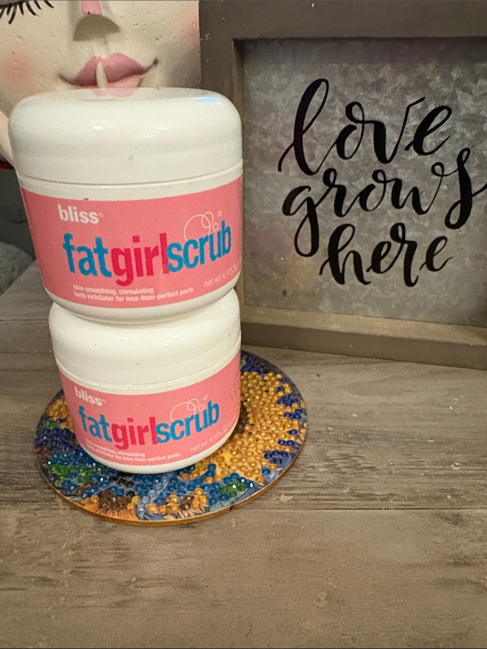 Bliss FatGirlScrub Body Exfoliant - new sealed 2.7oz Retail:$22 ea. Bundle 2/$20